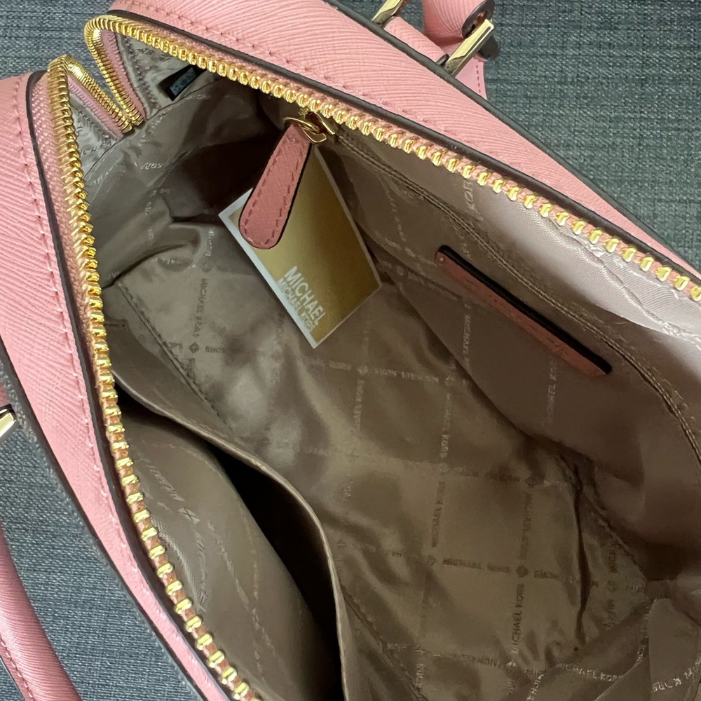 NWT MICHAEL KORS AYDEN MEDIUM DOME SATCHEL HANDBAG - Picture 6 of 8